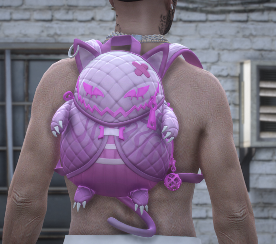 BackPack Gato Purple